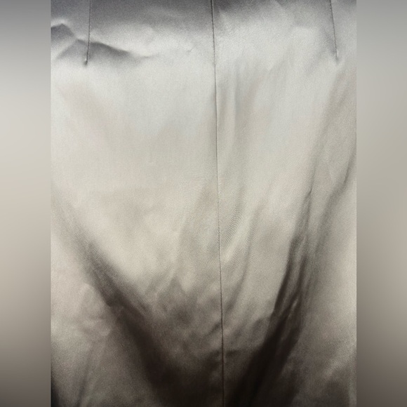 Women’s David Meister Gold Jeweled Acetate Nylon Sleeveless Midi Dress Size 8 - Picture 8 of 9